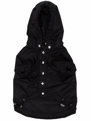 Prada doudoune pour chien à capuche - Noir