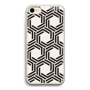 Geometrisch patroon: iPhone 7 Transparant Hoesje
