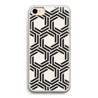Geometrisch patroon: iPhone 7 Transparant Hoesje
