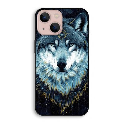 Darkness Wolf: iPhone 13 mini Biologisch afbreekbaar hoesje