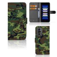 Xiaomi Poco F5 Pro | Telefoon Hoesje | Army Dark