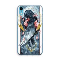 Golden Raven: iPhone XR Transparant Hoesje