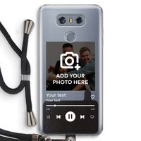 Music Player: LG G6 Transparant Hoesje met koord