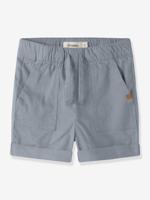 Ruime short voor jongens LIL'ATELIER MINI elastische taille lichtblauw