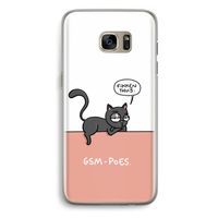 GSM poes: Samsung Galaxy S7 Edge Transparant Hoesje