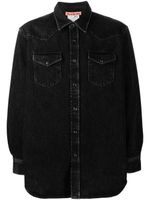 Acne Studios chemise oversize en jean - Noir