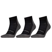 HEAD Wandelsokken Cool Hiking Quarter 3-pack Zwart-35/38