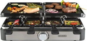 Bourgini Gourmet Raclette Grill 8 Persoons