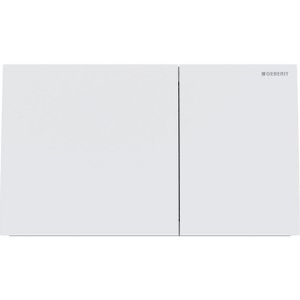 Geberit Sigma70 bedieningsplaat - 2 toets - wit mat 115.622.jt.1