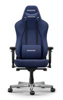 AKRacing Premium Okayama Universele gamestoel Gestoffeerde gevoerde zitting Blauw - thumbnail