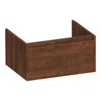 Brauer Hope - Onderkast - 60 cm - met 1 Softclose Lade Greeploos en 1 Sifon Uitsparing - Forest Cacao