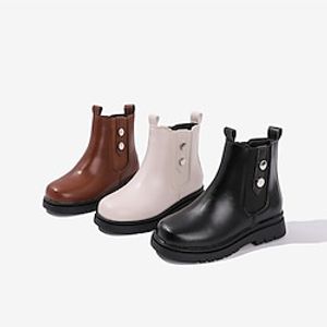 Voor meisjes Laarzen Cowboy / Westernlaarzen Enkellaarsjes Legerlaarzen Schoolschoenen Leer draagbaar Ademend Non-uitglijden Prinses Schoenen Grote kinderen (7 jaar ) Kleine kinderen (4-7ys) Lightinthebox