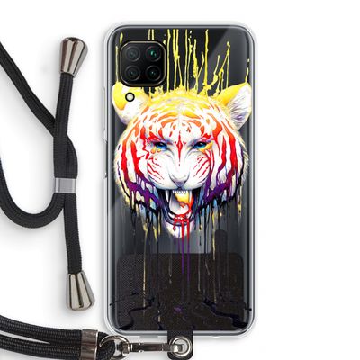 Fading: Huawei P40 Lite Transparant Hoesje met koord