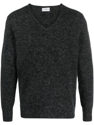Ballantyne pull à col v - Gris