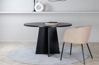 Nohr Ronde Eettafel Cynthiaann 110cm - Zwart - thumbnail