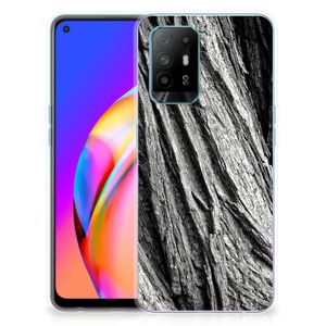 Bumper Hoesje OPPO A94 5G | Reno5 Z Boomschors Grijs