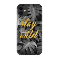 Stay wild: Volledig geprint iPhone 11 Hoesje