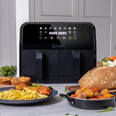 BluMill Dubbele Airfryer 8L