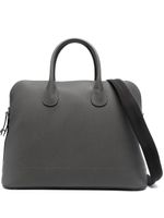 Valextra leather tote bag - Gris