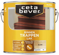 cetabever transparante trappenlak mat kleurloos 2.5 ltr