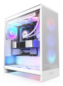 NZXT H7 Flow RGB Midi Tower Wit