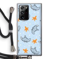 Manta: Samsung Galaxy Note 20 Ultra / Note 20 Ultra 5G Transparant Hoesje met koord
