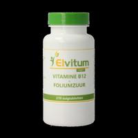 Elvitum Vitamine B12 1000mcg + foliumzuur 270 Zuigtabletten