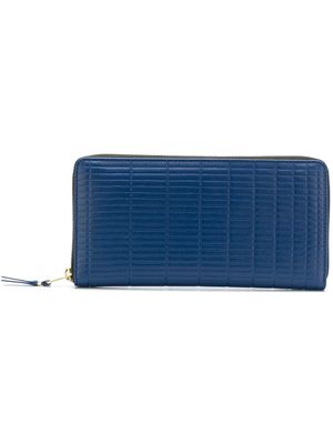 Comme Des Garçons Wallet portefeuille Brick Line - Bleu