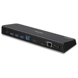 StarTech.com Universeel USB 3.0 4K laptop docking station met 4K DisplayPort USB snellaadpoort, USB