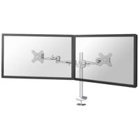 Neomounts FPMA-D935DG Monitor-tafelbeugel 2-voudig 25,4 cm (10) - 68,6 cm (27) Zilver Kantelbaar, Zwenkbaar, Roteerbaar - thumbnail