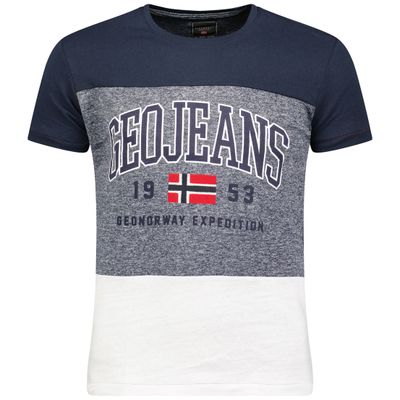 Geographical Norway - T-shirt Heren - Jerudico - Navy