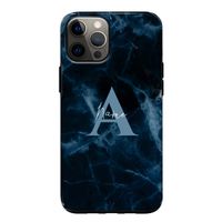 Midnight Marble: iPhone 12 Tough Case