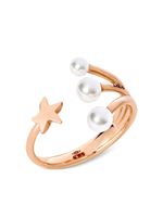 Dodo bague Stellina en or rose 9ct - thumbnail