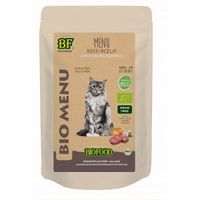 BF Petfood Biofood Organic Rund Bio menu natvoer kat (zakjes 100 gr) 2 x (20 x 100 g)