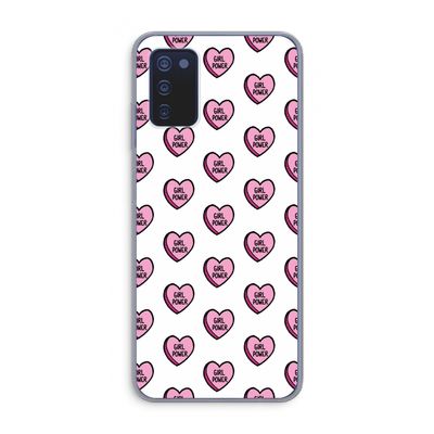 GIRL POWER: Samsung Galaxy A03s Transparant Hoesje