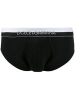 Dolce & Gabbana boxer à logo - Noir