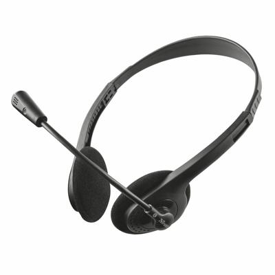 Hoofdtelefoon met microfoon Trust 21665 Zwart