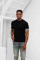 Dsquared2 Round Neck T-Shirt Heren Zwart/Wit - Maat S - Kleur: Zwart | Soccerfanshop