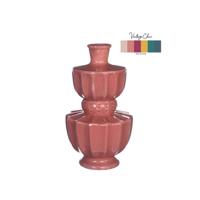 Vaas Bellagio terra roze Ø11xH20cm