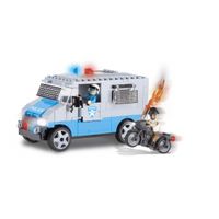 Politie speelgoed politieauto set - thumbnail