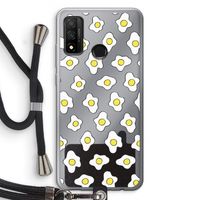 Spiegeleitjes: Huawei P Smart (2020) Transparant Hoesje met koord