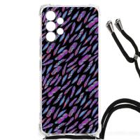 Samsung Galaxy A13 4G Doorzichtige Silicone Hoesje Feathers Color