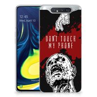 Samsung Galaxy A80 Silicone-hoesje Zombie Blood - thumbnail