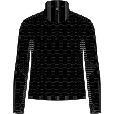 Icebreaker Merino Anniversary Original LS Half Zip Trui Dames Black M