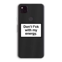 My energy: Google Pixel 4a 5G Transparant Hoesje