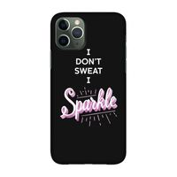 Sparkle quote: Volledig geprint iPhone 11 Pro Hoesje