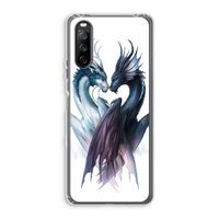 Yin Yang Dragons: Sony Xperia 10 III Transparant Hoesje