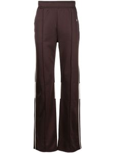 Wales Bonner pantalon Kola de jogging croisé - Marron