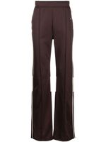 Wales Bonner pantalon Kola de jogging croisé - Marron - thumbnail