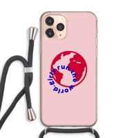 Run The World: iPhone 11 Pro Max Transparant Hoesje met koord
